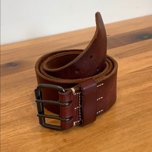 Mens’s Ralph Lauren Brown Leather Belt 36